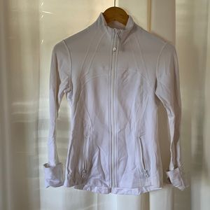 White Lululemon jacket